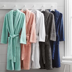 Classic Long Robe - Blush