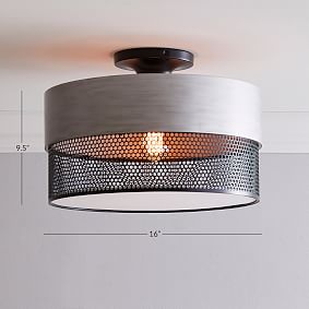 Metal Round Flush Mount