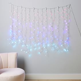 Ombre Purple Waterfall String Lights