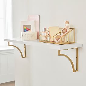 Scalloped Wall Shelves (24"-36")