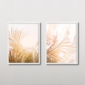 Minted® Pretty Palms Framed Art by Kamala Nahas