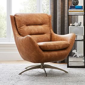 Faux Leather Lennon Lounge Chair