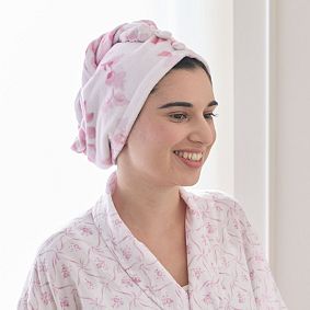 LoveShackFancy Garden Damask Hair Wrap