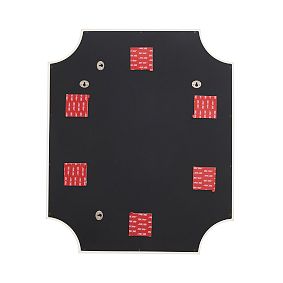 No Nails Scallop Mirror (20"x24")