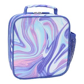 Gear-Up Pink/Purple Marble  Lunch Boxes