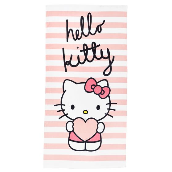 Hello Kitty® Striped Beach Towel UPF 50+