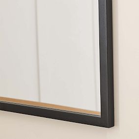 No Nails Rectangle Framed Mirror (21"x25")