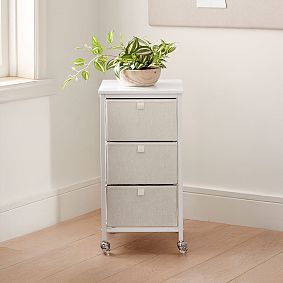Rolling 3-Drawer Cart
