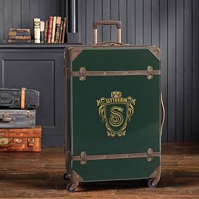 Harry Potter™ Hard-Sided Slytherin™ Checked Spinner Suitcase