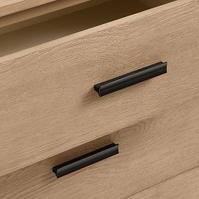 Kearny 6-Drawer Wide Dresser (56w x 18.5d")