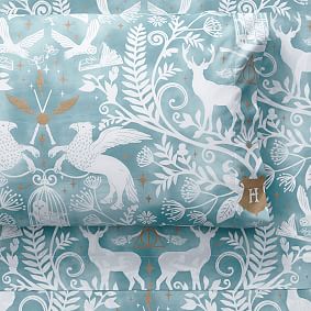 Harry Potter™ Magical Damask Sheet Set, Burgundy