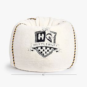 Large Harry Potter™ Hufflepuff™ Faux Fur Bean Bag Chair