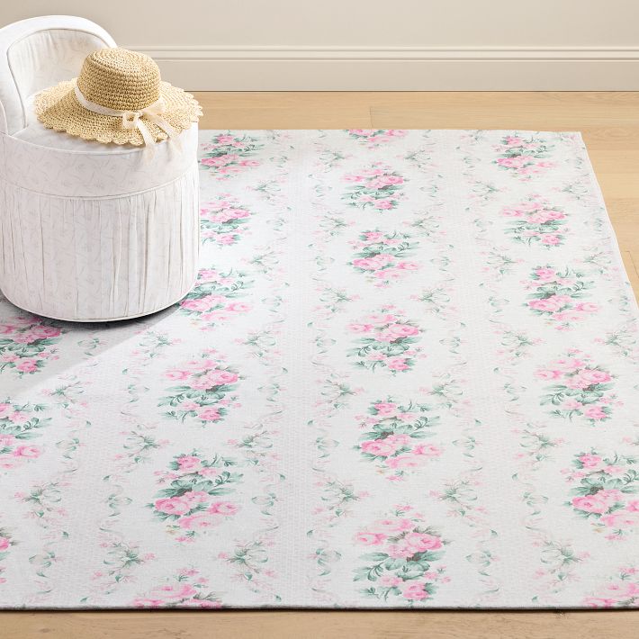 LoveShackFancy Dreamy Days Washable Rug | Pottery Barn Teen