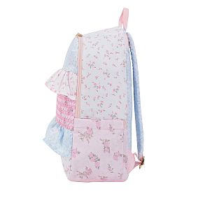 Colby LoveShackFancy Ruffle Backpack &amp; Water Bottle Bundle