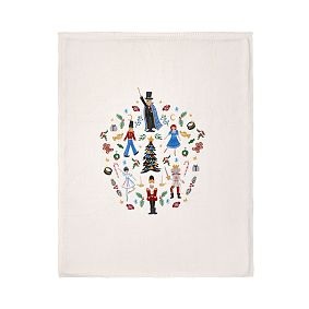 Rifle Paper Co. Nutcracker Throw
