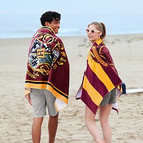 Harry Potter™ Hogwarts™ Crest Beach Towel UPF 50+