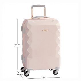 Luxe Hard-Sided Blush Carry-on Spinner