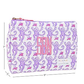 Roller Rabbit Monkey Accessories Pouch