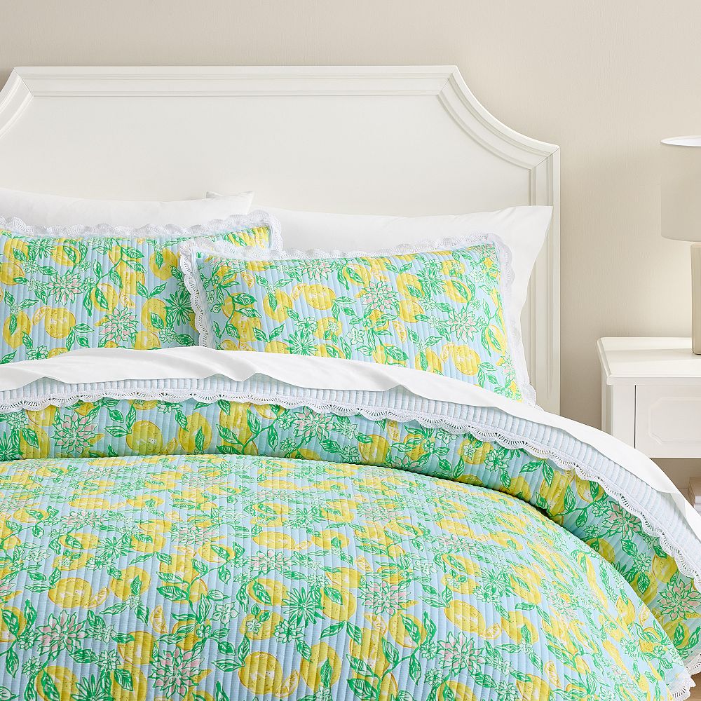 Lilly Pulitzer Make Lemonade Quilt - Full/Queen, Multi