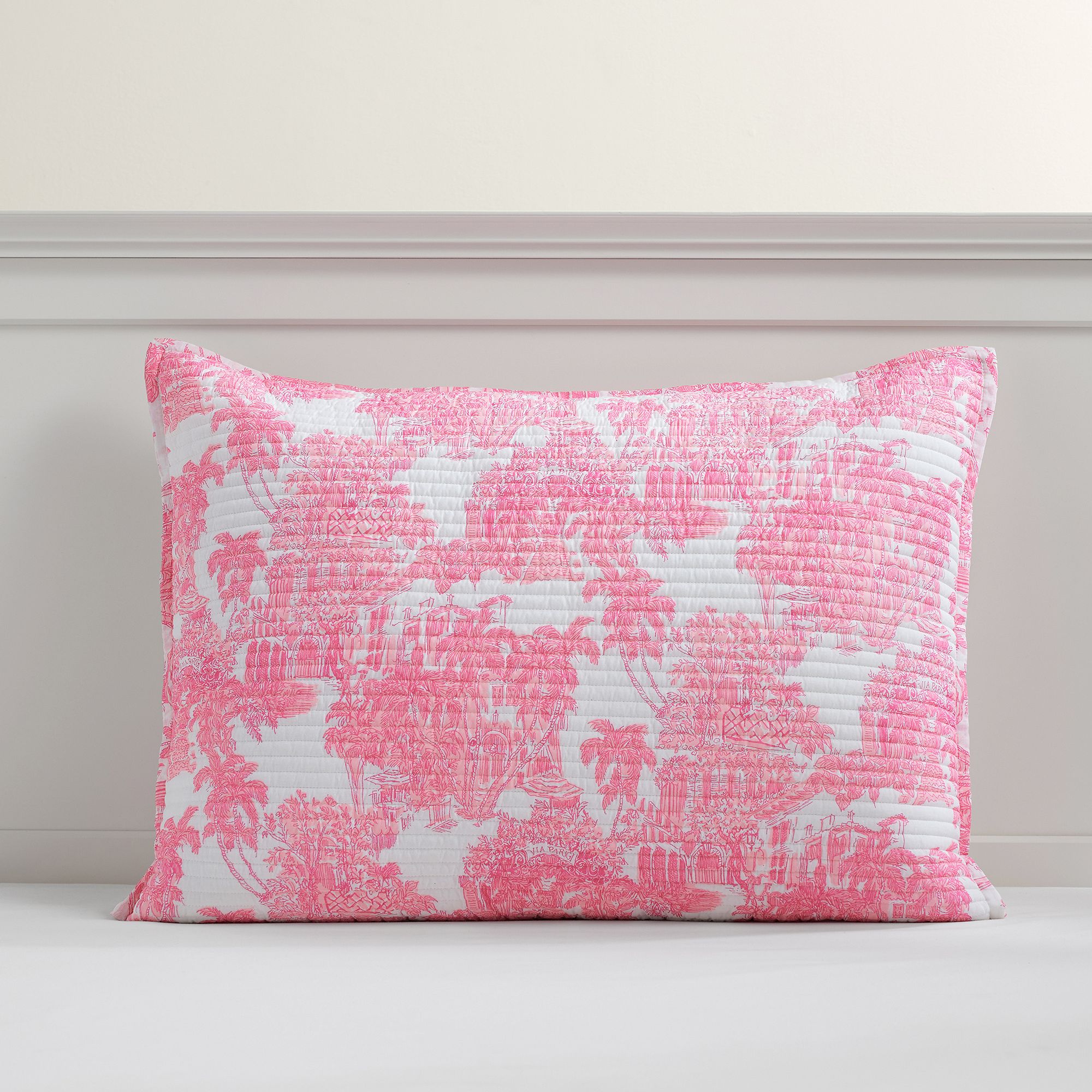 Housse De Chaise Lilly Pulitzer Pottery Barn Anywhere Rose - Occasion - Coton