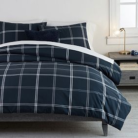Windowpane Duvet Cover