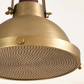 Brass Nautical Flush Mount (13")
