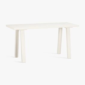 Customize It Simple Desk, Simply White