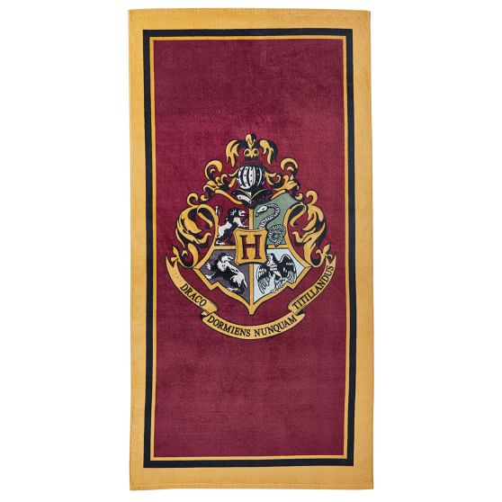 Harry Potter™ Hogwarts™ Crest Beach Towel UPF 50+