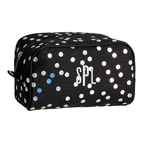 Jet-Set Iridescent Confetti Medium Toiletry Bag