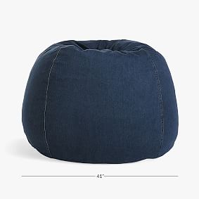 Large Wrangler® Denim Bean Bag Chair