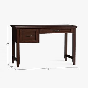 Hampton Single Pedestal Desk (40")