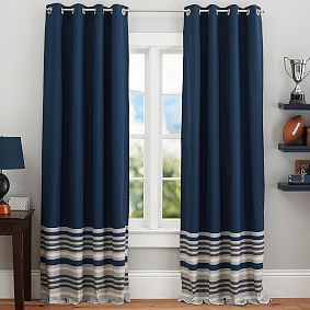 Wyatt Stripe Blackout Curtain