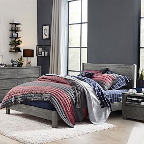 Bold Rugby Striped Washed Quilt