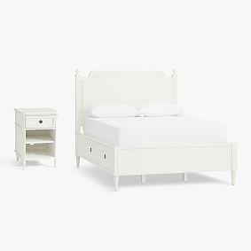 Colette Storage Bed &amp; Nightstand Set