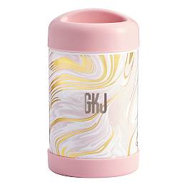 Marble Blush Gold Hot/Cold Container