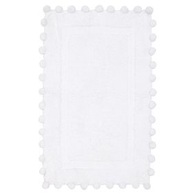 Pom-Pom Bath Mat
