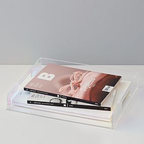 Acrylic Iridescent File Holder