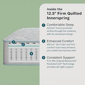 BeautySleep by Beautyrest® Slumber Escape Firm Mattress (12"h)