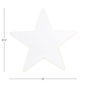 Framed LED Star Mirror