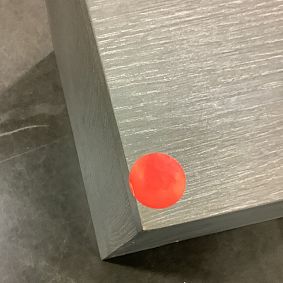 Open Box: Waverly 3-Drawer Chest (23"W x 21"D) - Smoked Charcoal