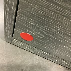 Open Box: Waverly 3-Drawer Chest (23"W x 21"D) - Smoked Charcoal