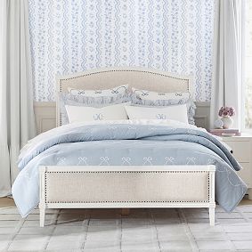 Maisie Wood &amp; Upholstered Classic Bed