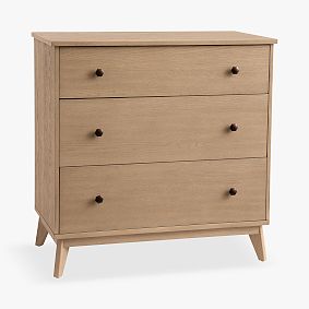 Open Box: Keaton 3-Drawer Dresser (36"W x 19"D) - Seadrift, Black
