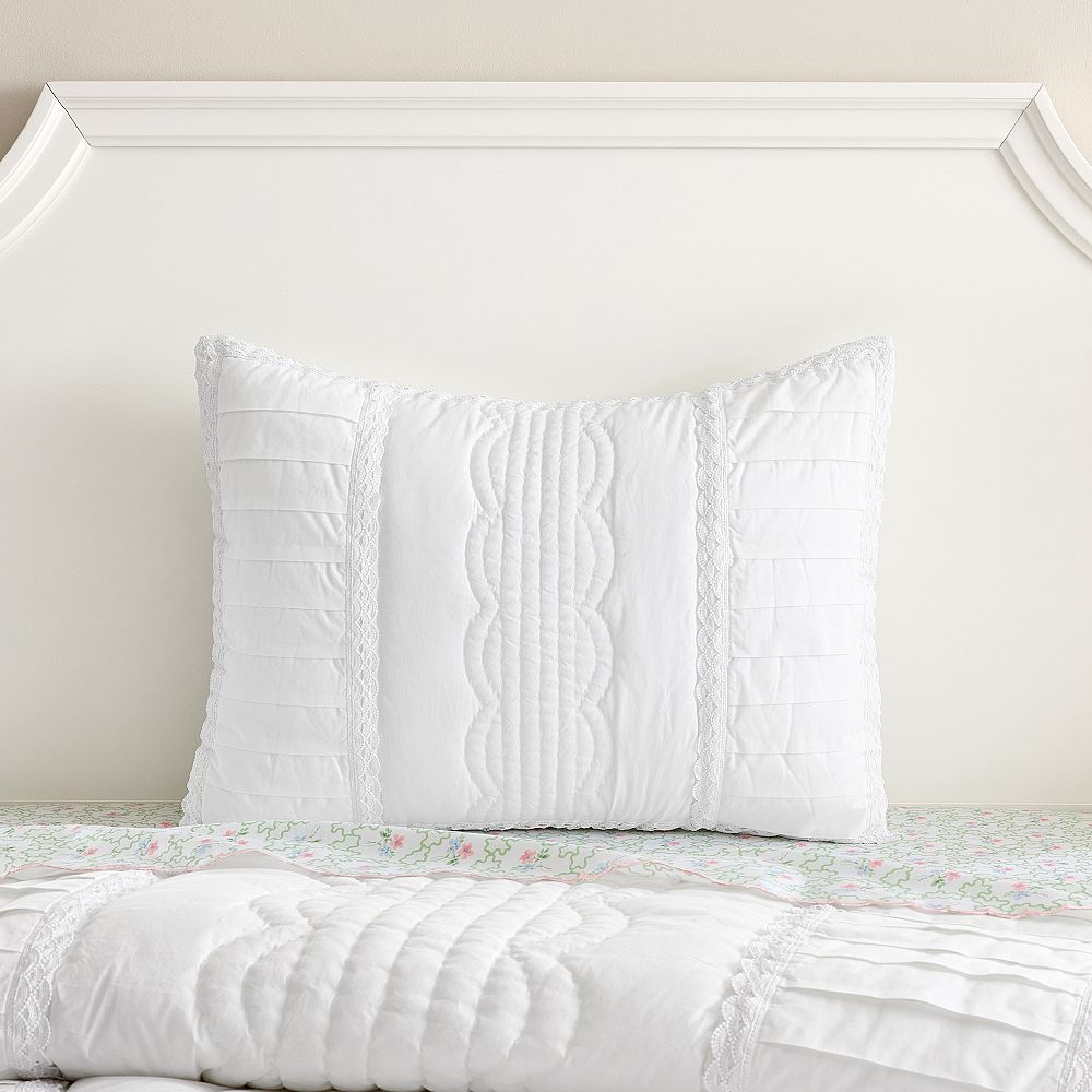 Hill House Home Classic Pleated Sham - White