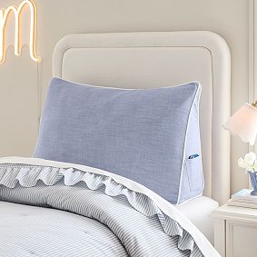 Chambray Wedge Pillow