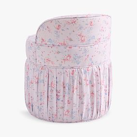 LoveShackFancy Windsor Rose Leona Vanity Stool