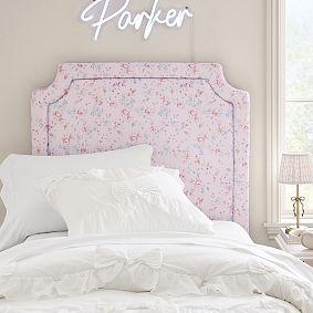 LoveShackFancy Auburn Tufted No Nails Dorm Headboard