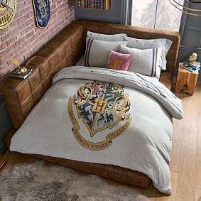 Harry Potter™ Vintage Jersey Organic Duvet Cover