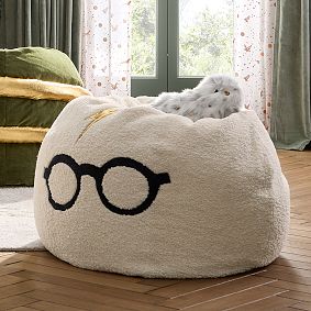 Large Harry Potter™ Lightning Bolt/Glasses Bean Bag Chair