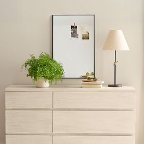 Rectangular Metal Framed Mirror (20"x30")